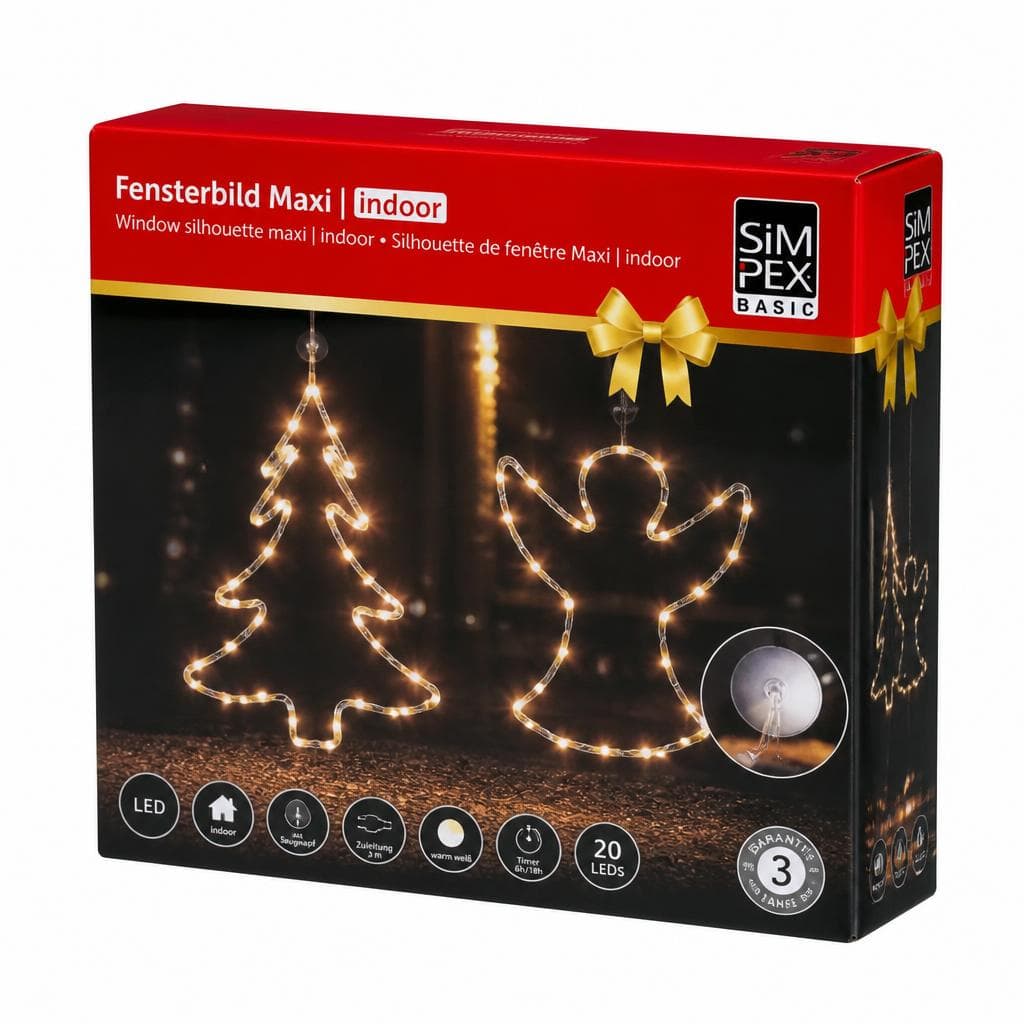 Celebration Fenster-Silhouette SIMPEX – Interspar