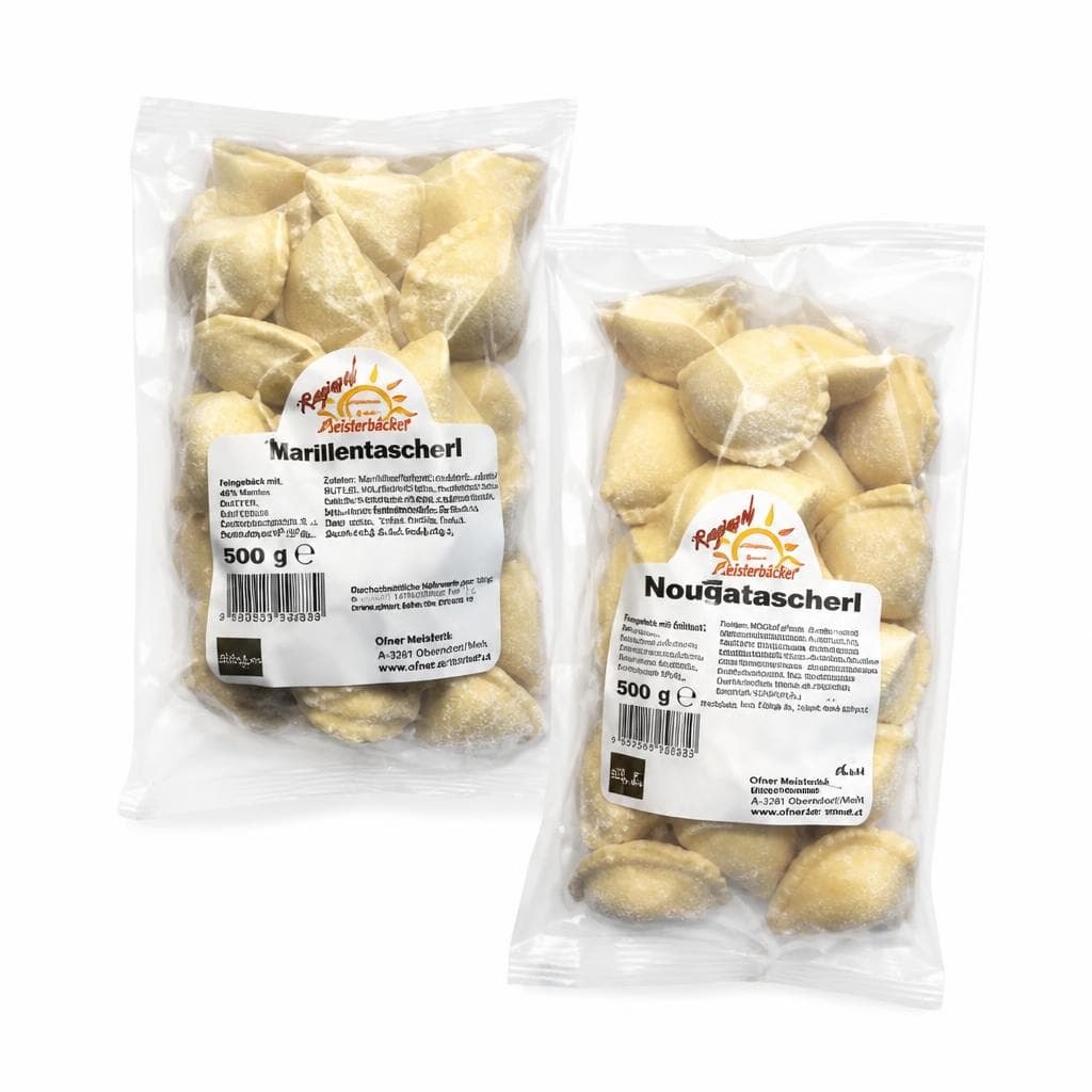 Nougat- oder Marillentascherl, 500 g – Maximarkt