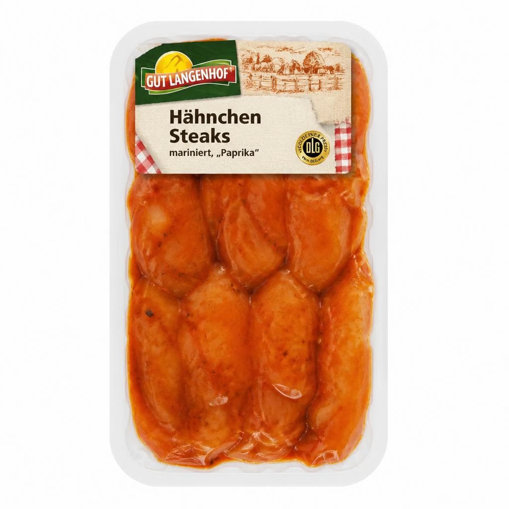 Gut Langenhof Hähnchen Steaks, 1 kg – Norma