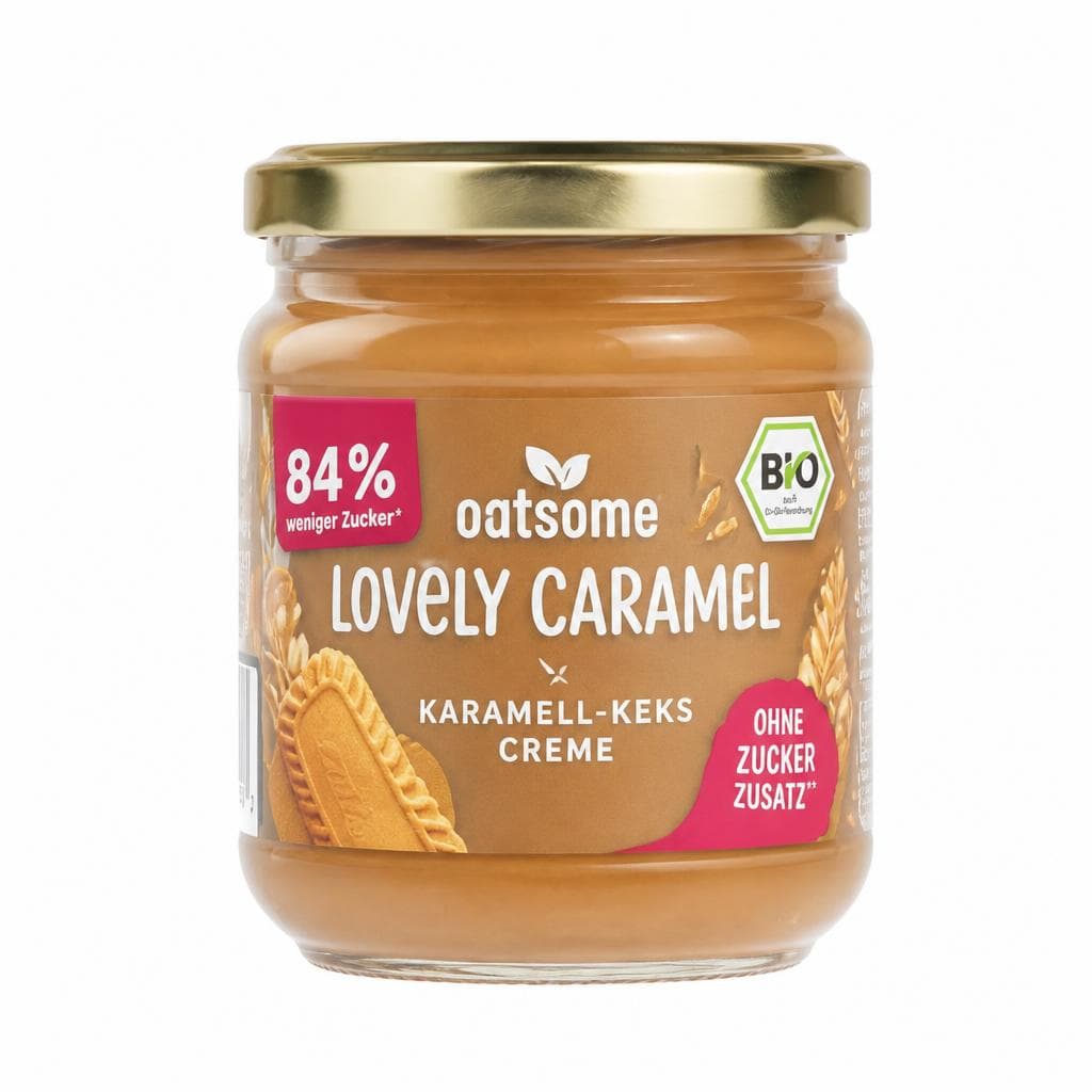 Lovely Caramel Karamell-Keks Creme, 190 g oatsome – Dm