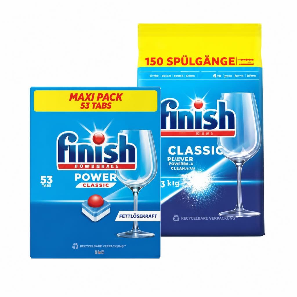 Finish Tabs/Caps Maxipack oder Power Pulver 36-53 Stk. oder 150 WG Angebot bei Spar