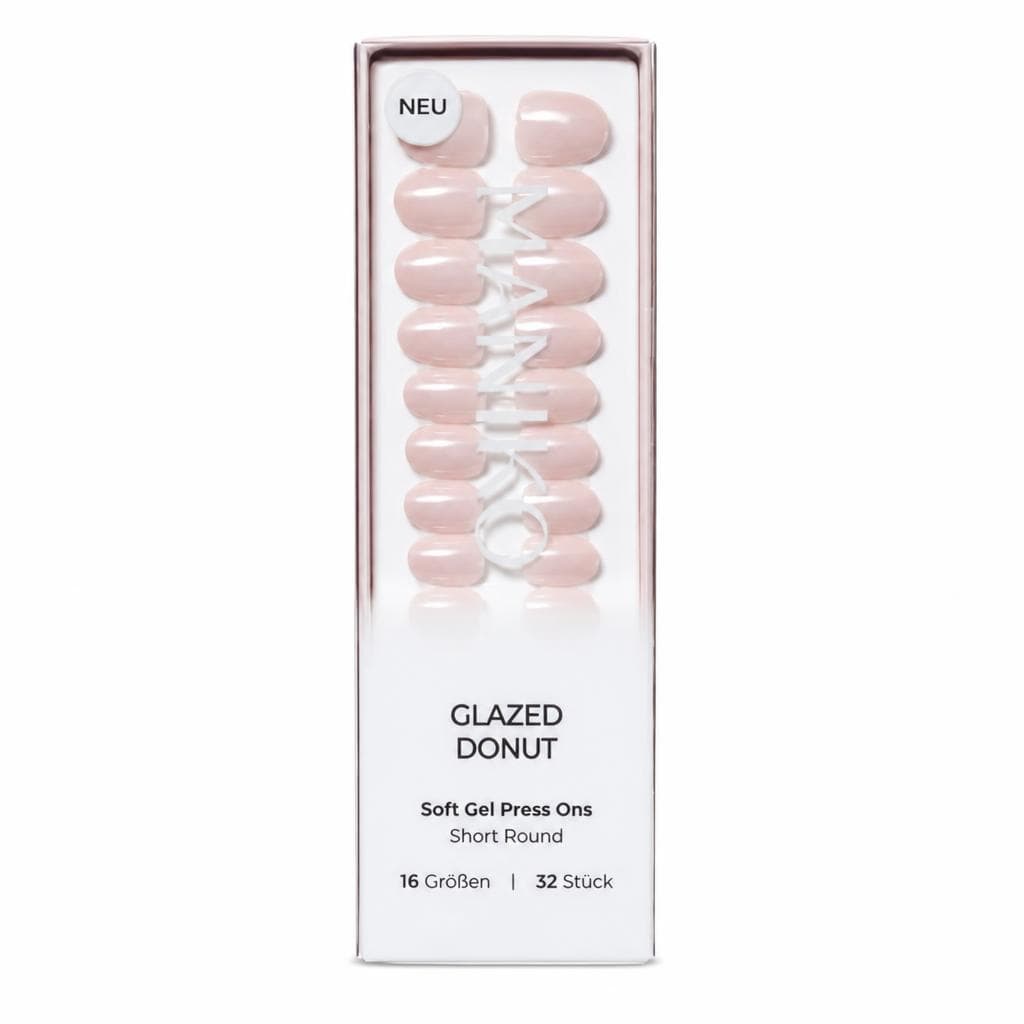 Soft Gel Press Ons Künstliche Nägel, 32 Stk. MANIKO – Dm