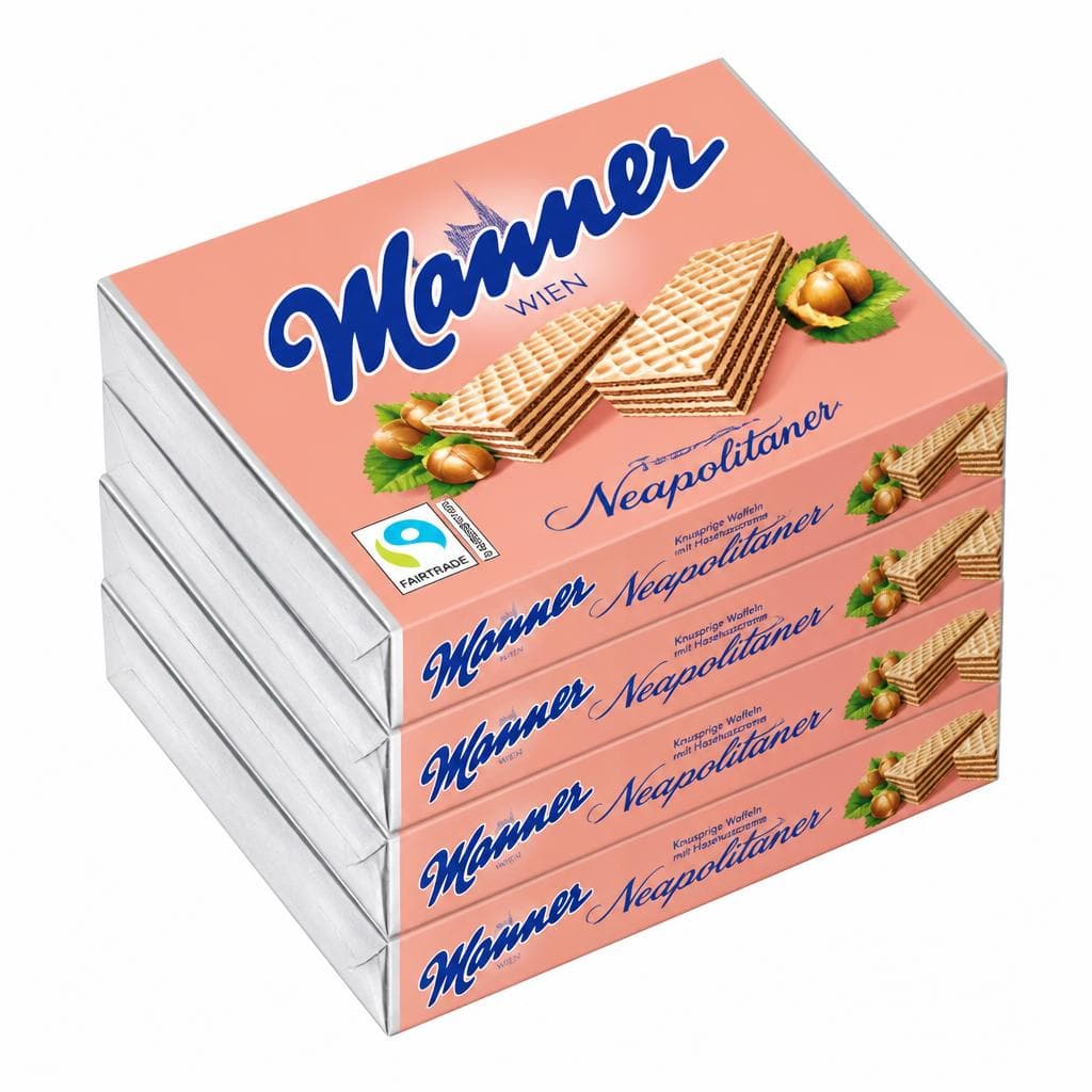 Manner Neapolitaner 4 Stk. od. 3 Stk. div. Sorten, 225 g - 300 g – Billa Plus