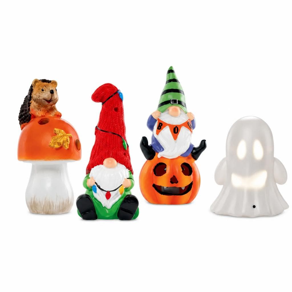LED-Figuren Halloween/Winter, ca. 15 cm HOME CREATION – Hofer