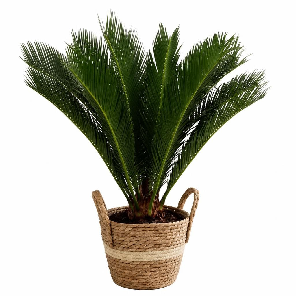 Palmfarn im Korb, Ø 22 cm – Hofer