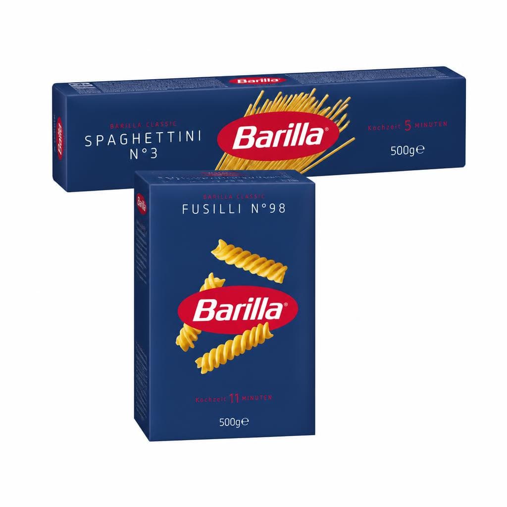 Barilla Italienische Teigwaren Klassik oder Vollkorn, 500-g-Packung – Interspar