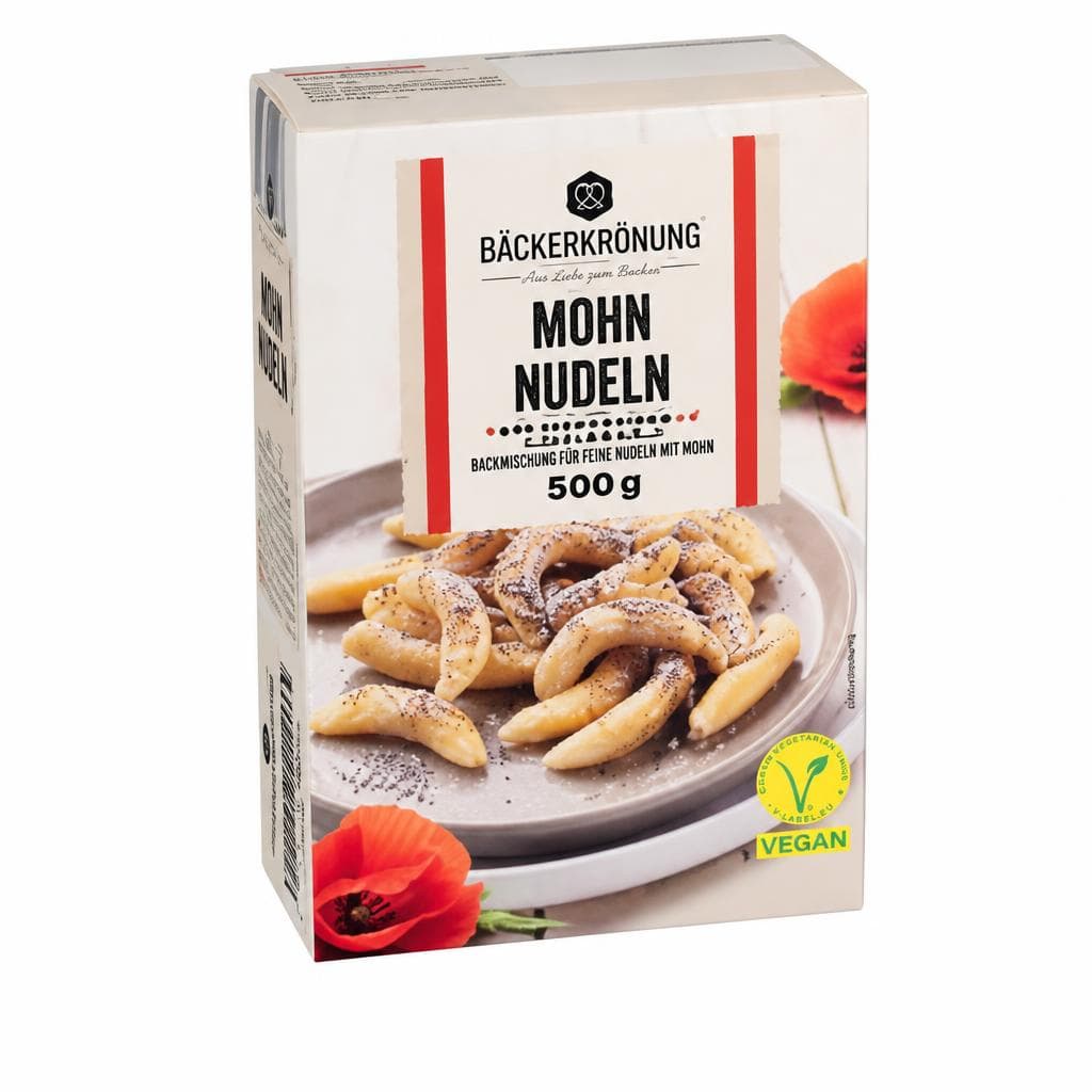Mohnnudeln, 500 g BäckerKönung – Penny