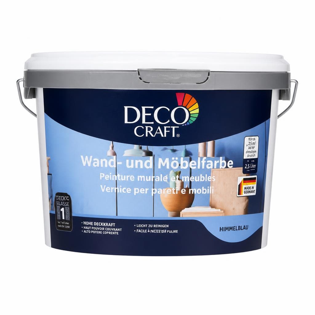 Wand-/Möbelfarbe, 2,5 l DECO CRAFT – Hofer