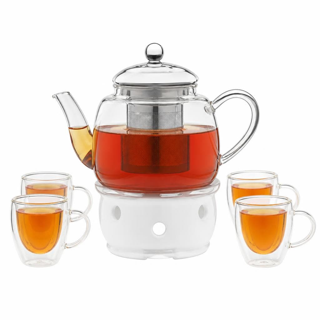 Tee-Set, 5-teilig (800 ml + 4 x 250 ml) – Müller