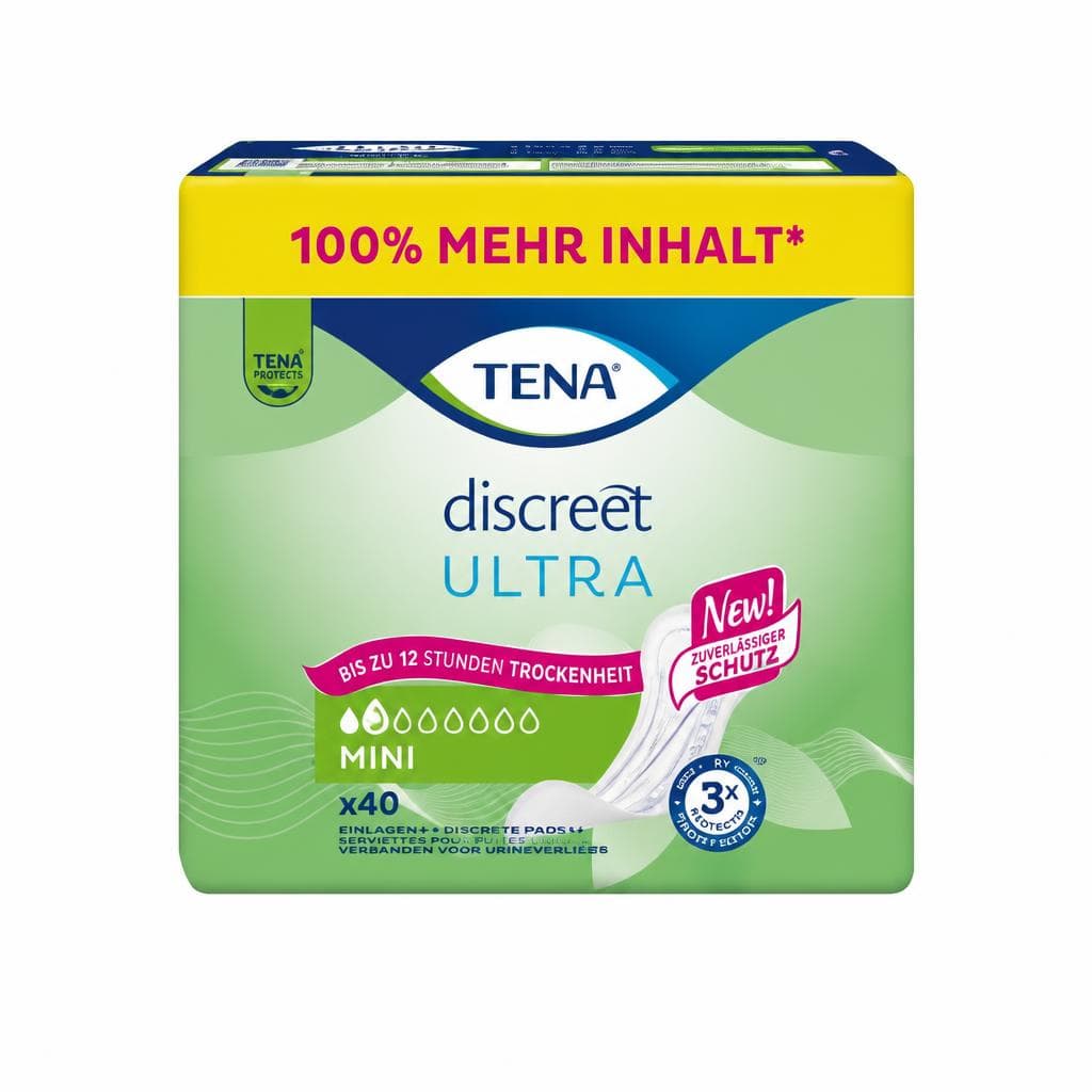 TENA Discreet Duopacks, 40 Stück – Müller