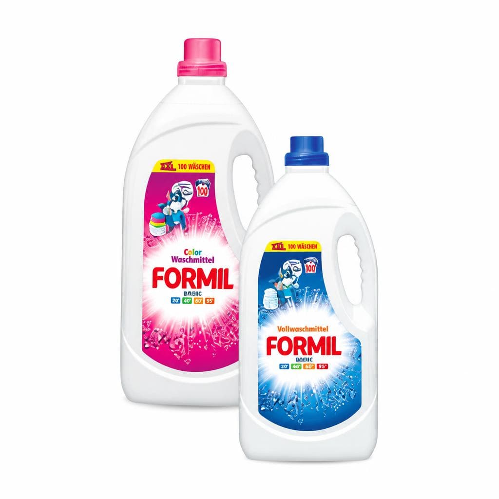 Formil Basic Voll- oder Colorwaschmittel, 100 WG – Lidl
