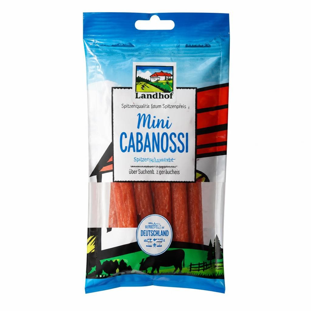 Landhof Mini Cabanossi 200 g Packung Angebot bei Adeg