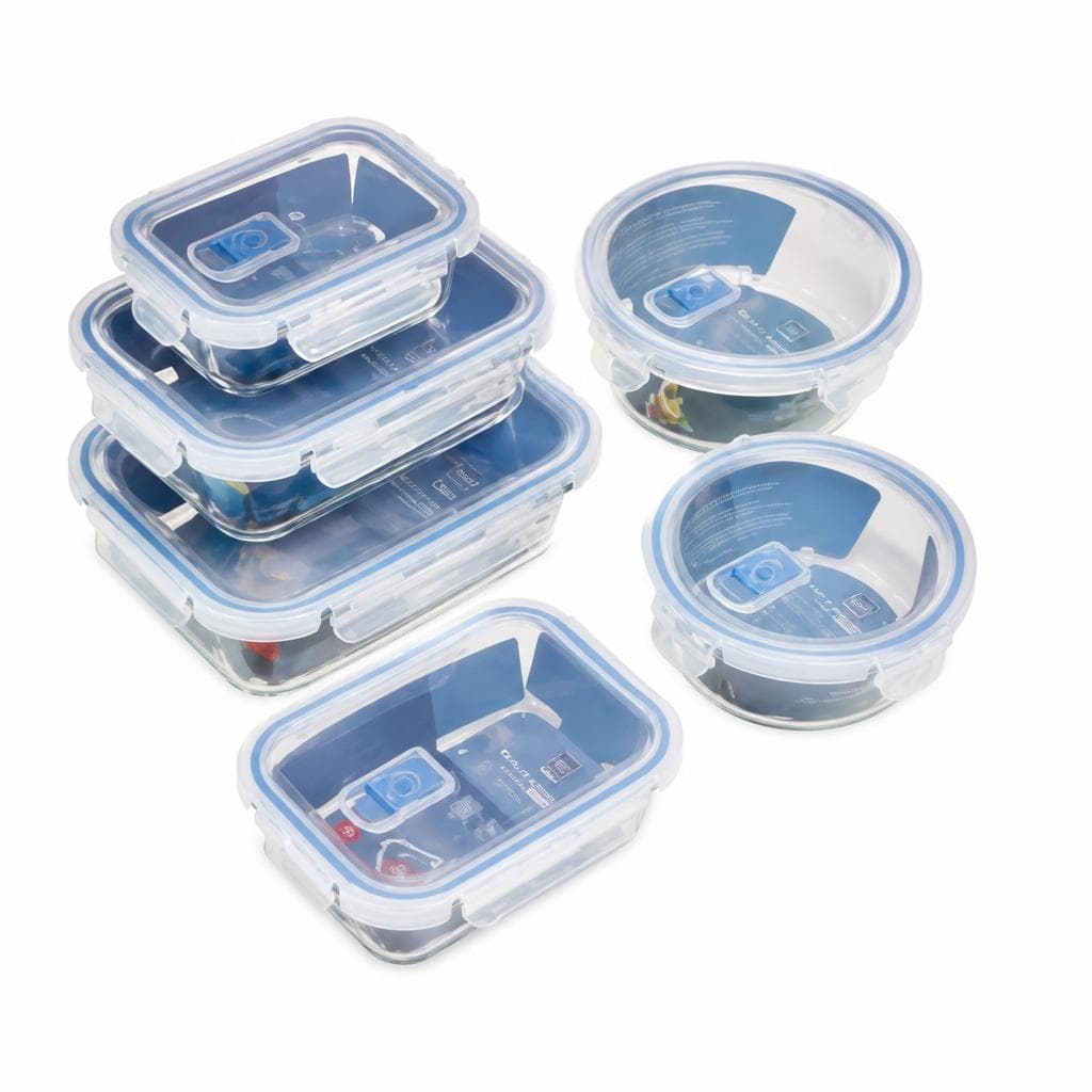 Glasdose Click&Close, 630 ml oder 950 ml SIMPEX – Maximarkt