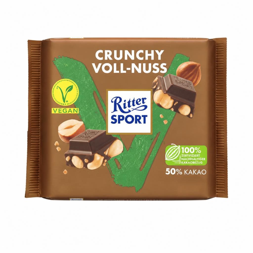 Ritter Sport Vegane Schokolade, 100-g-Tafel – Interspar