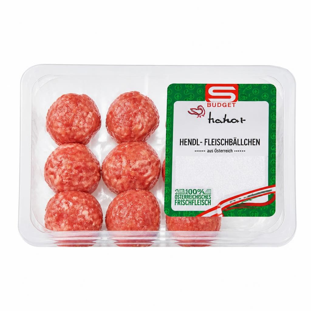 S-BUDGET Hendl-Fleischbällchen aus Österreich, 260 g – Interspar