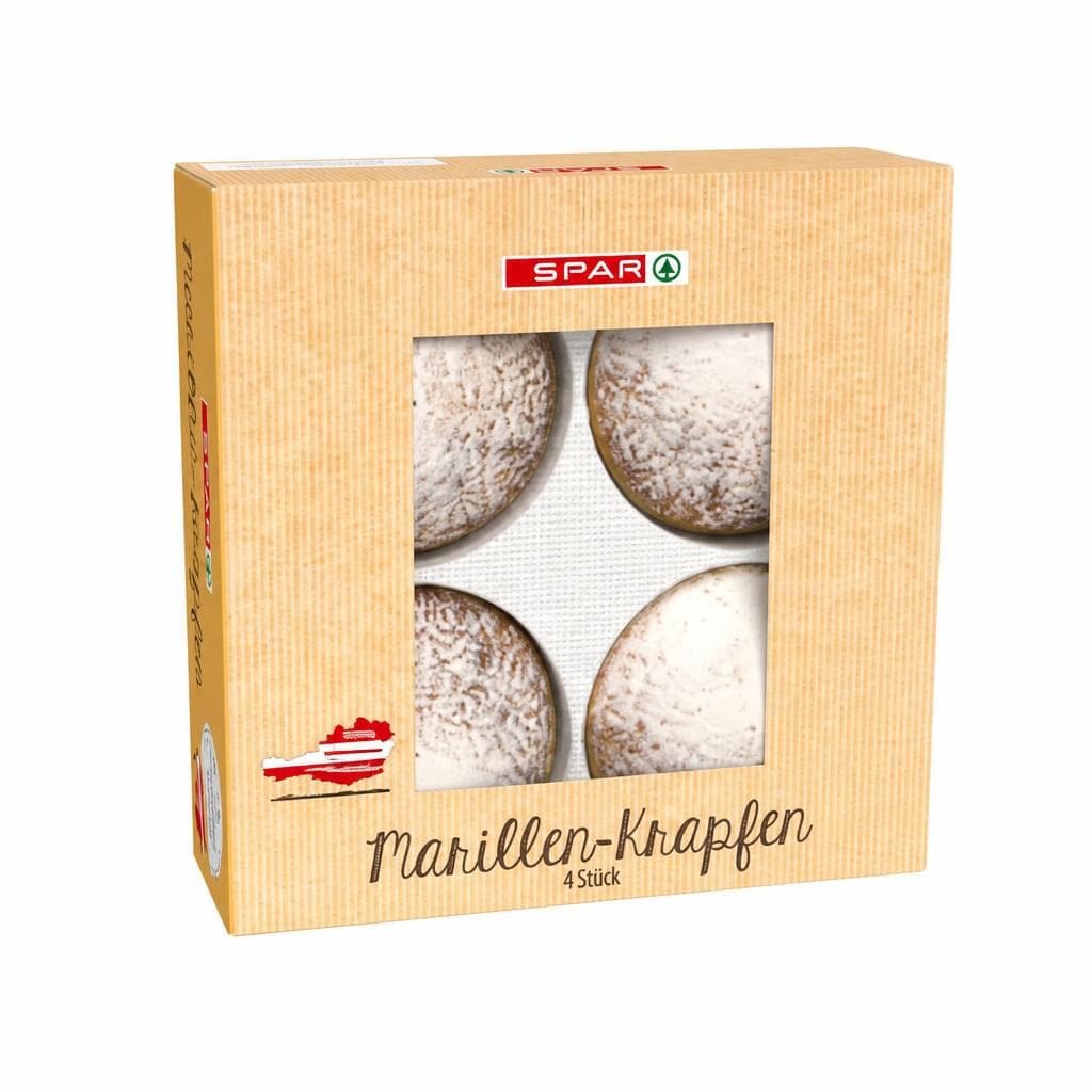SPAR Marillenkrapfen, 4er-Pkg., 280 g – Eurospar
