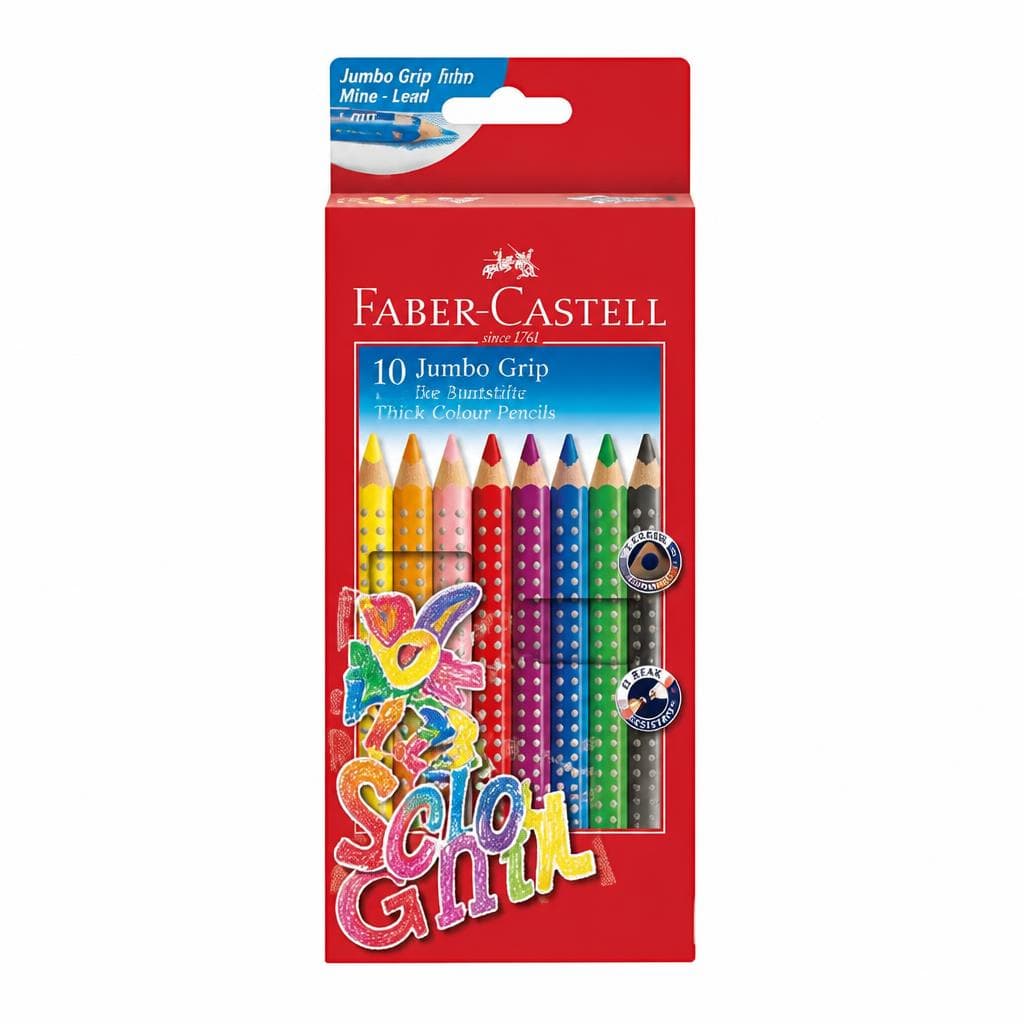 Jumbo Grip Farbstifte 10 Stk. FABER-CASTELL Angebot bei Müller