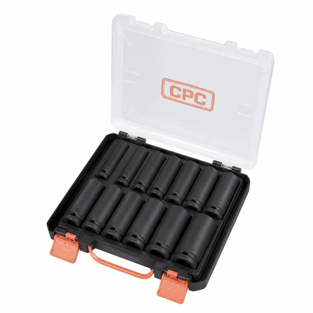 Schlagsnuss-Satz 1/2", 14-teilig TACTIX – Zgonc