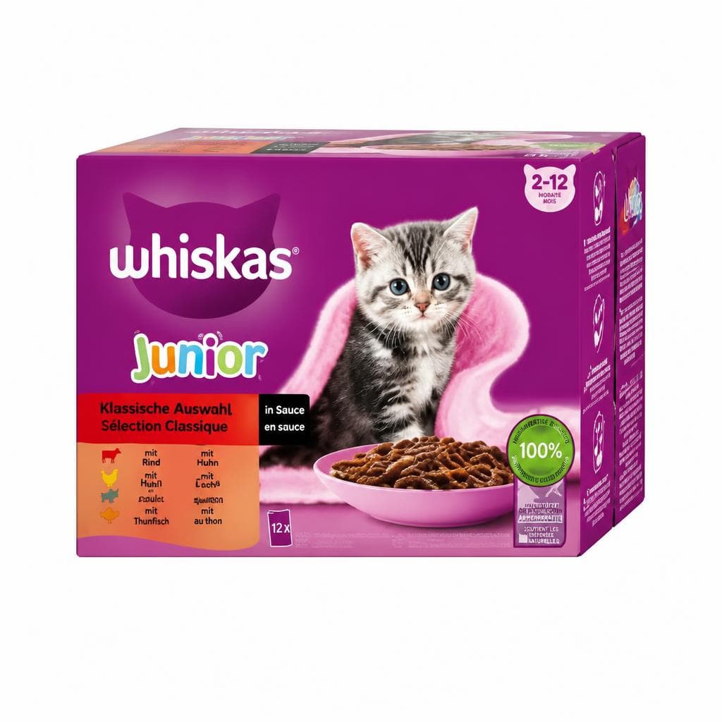 whiskas Katzennassfutter 12 × 85 g Angebot bei Dm