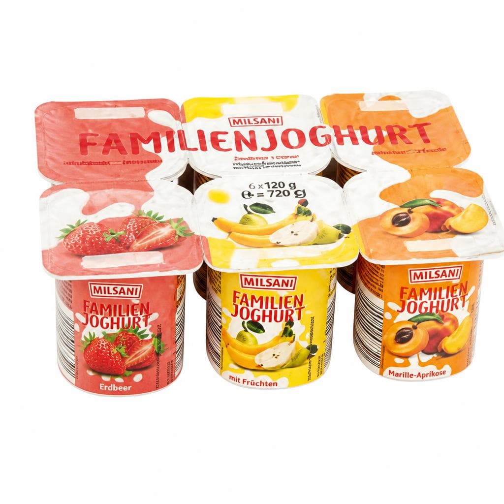 Familienjoghurt, 6 x 120 g Milsani – Hofer