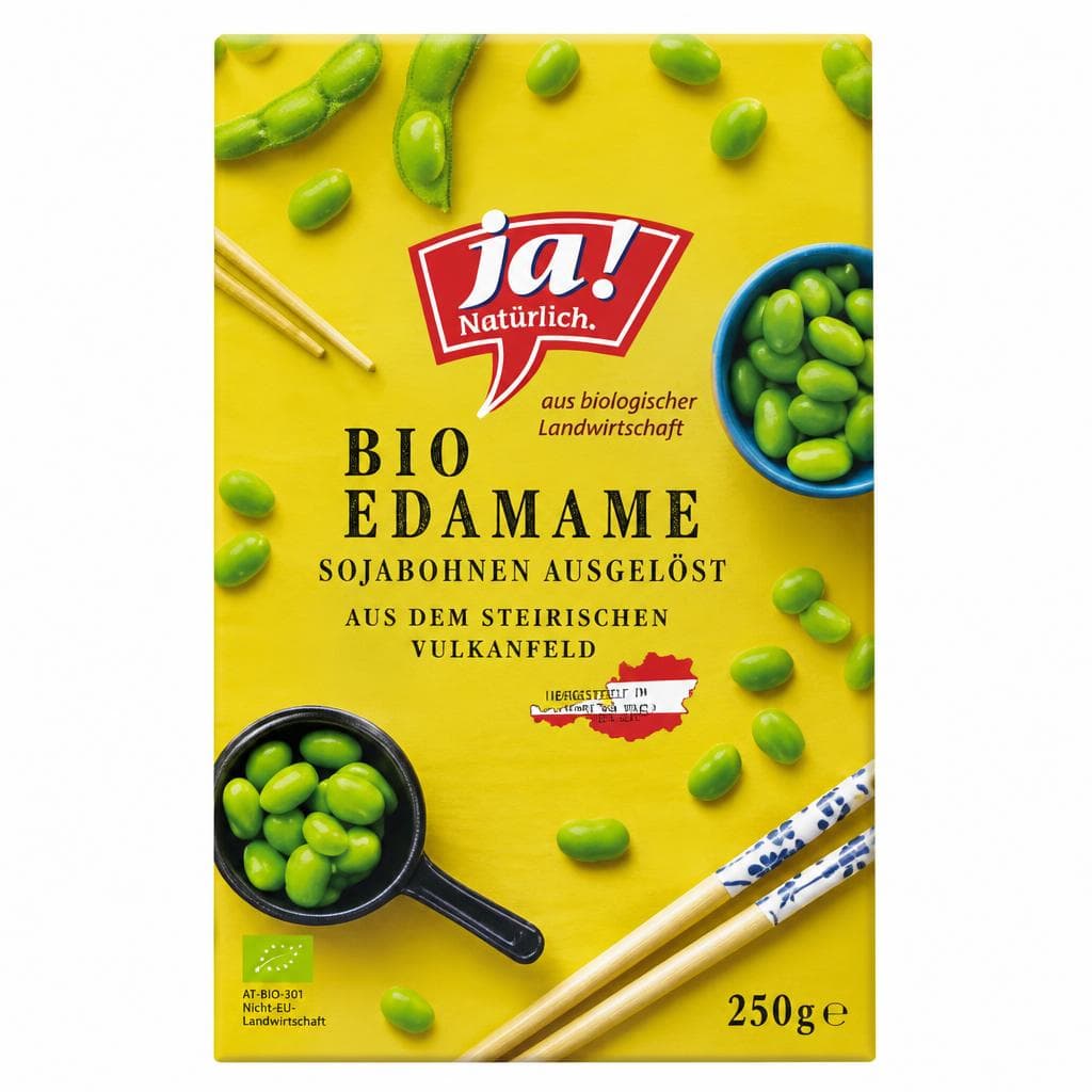 Ja! Natürlich Bio-Edamame, 250 g – Billa