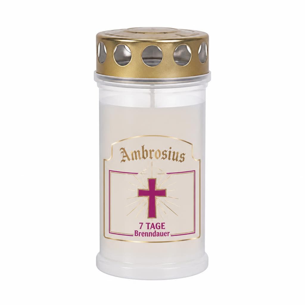 Ambrosius Grablicht, Brenndauer 5 Tage – Adeg
