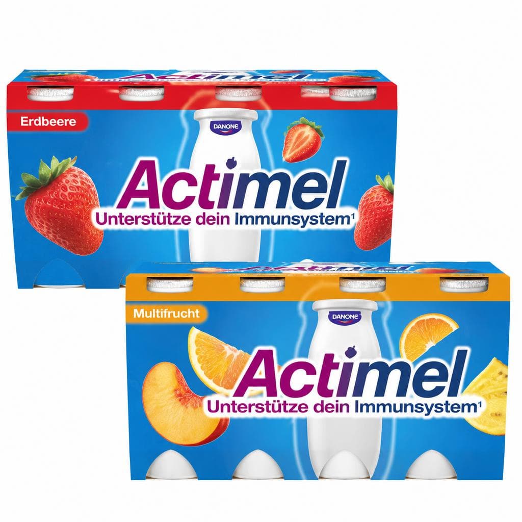 Actimel Erdbeere od. Multifrucht, 1 kg – Penny