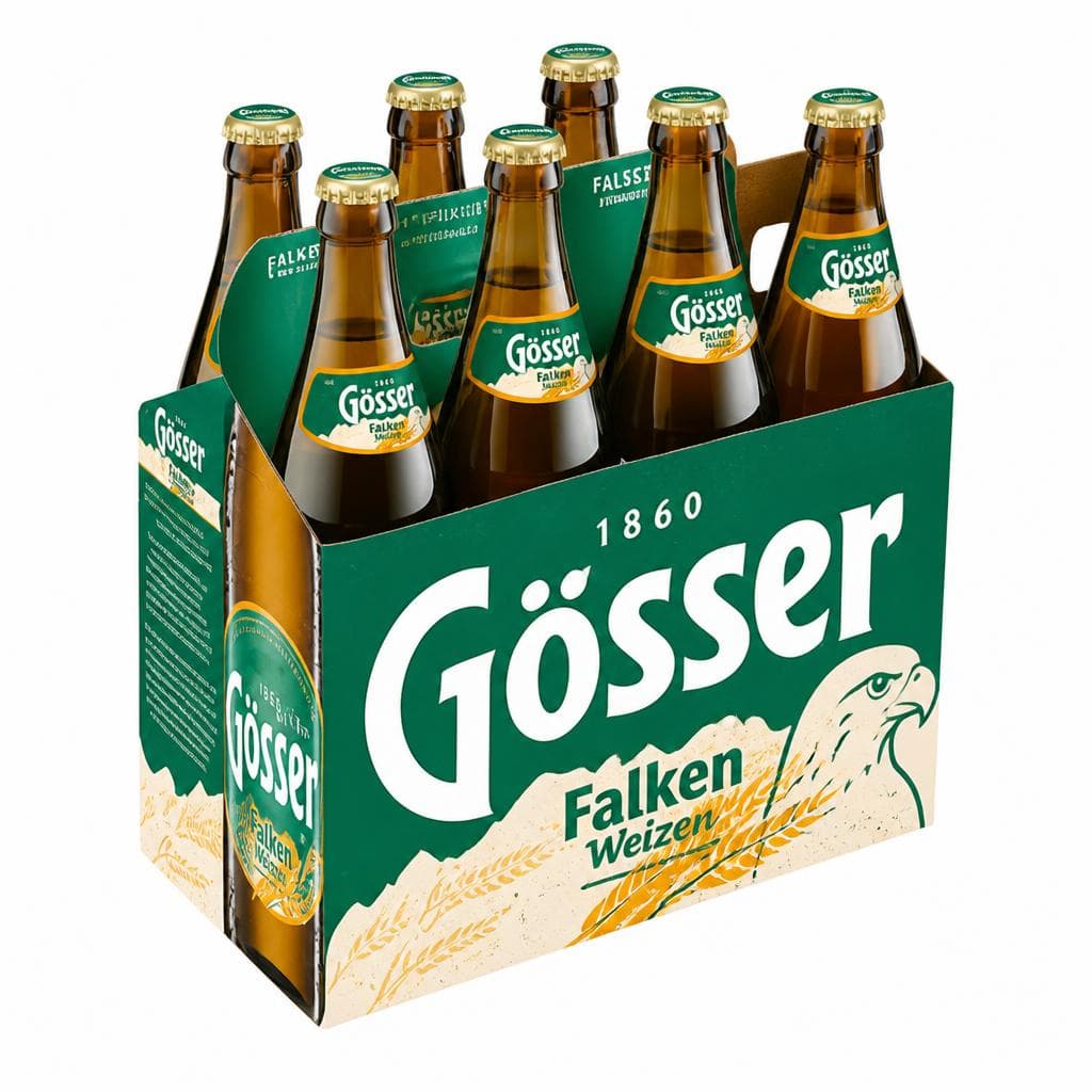 Gösser Falkenweizen, 6 x 0.5 l – MPREIS