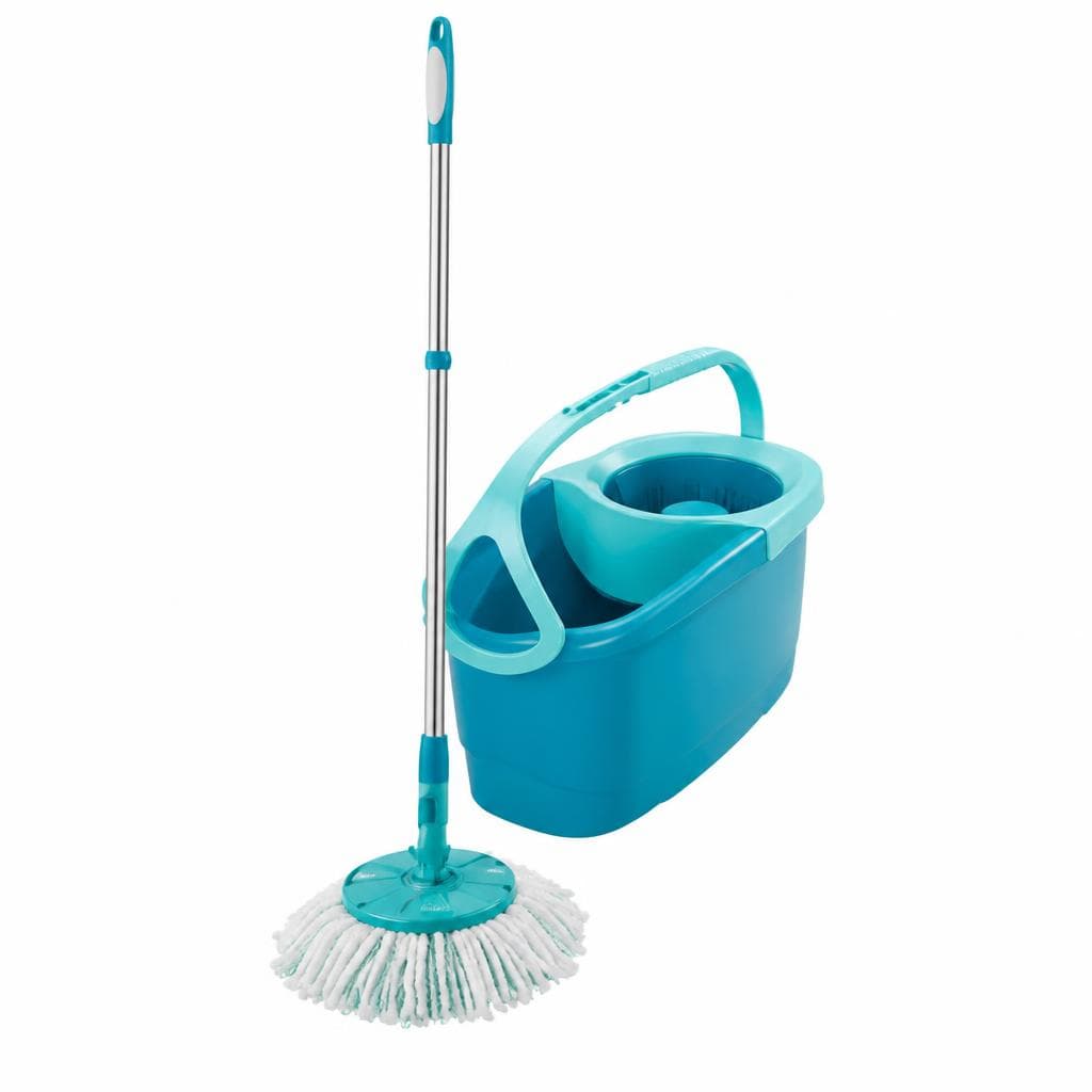 Bodenwisch-Set + Mopp Microfibre, Fassungsvermögen 6 l Leifheit – Bauhaus