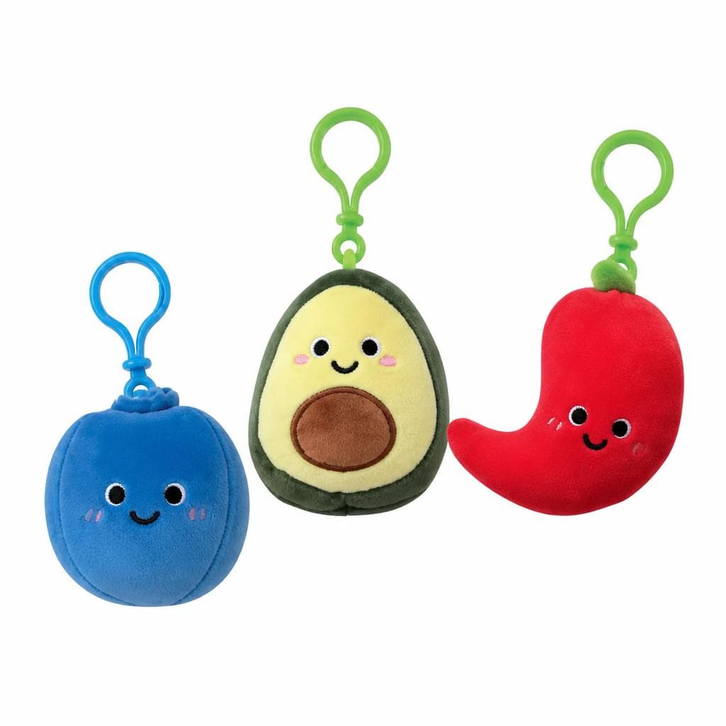 Plüschschlüsselanhänger im Food-Design TOYLINO Angebot bei Hofer