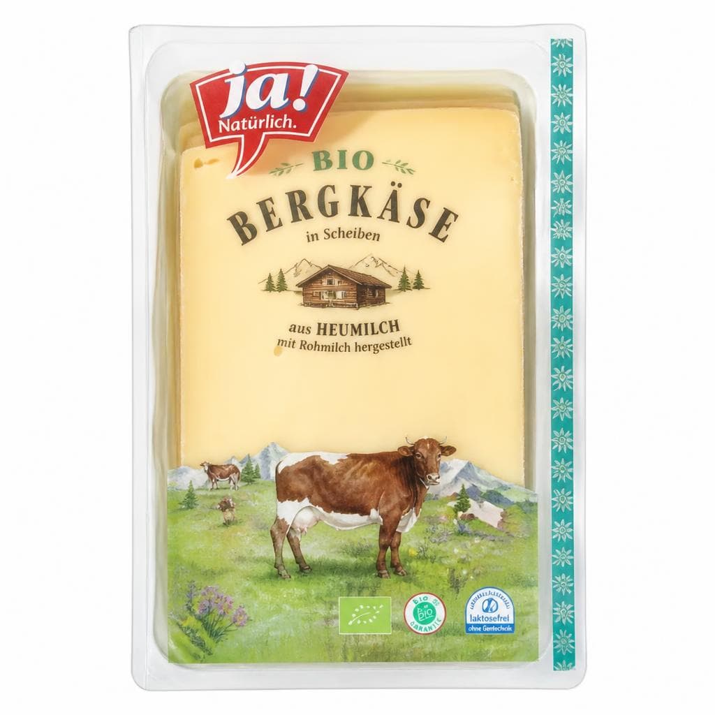 ja! Natürlich Bio Käse-scheiben – Adeg