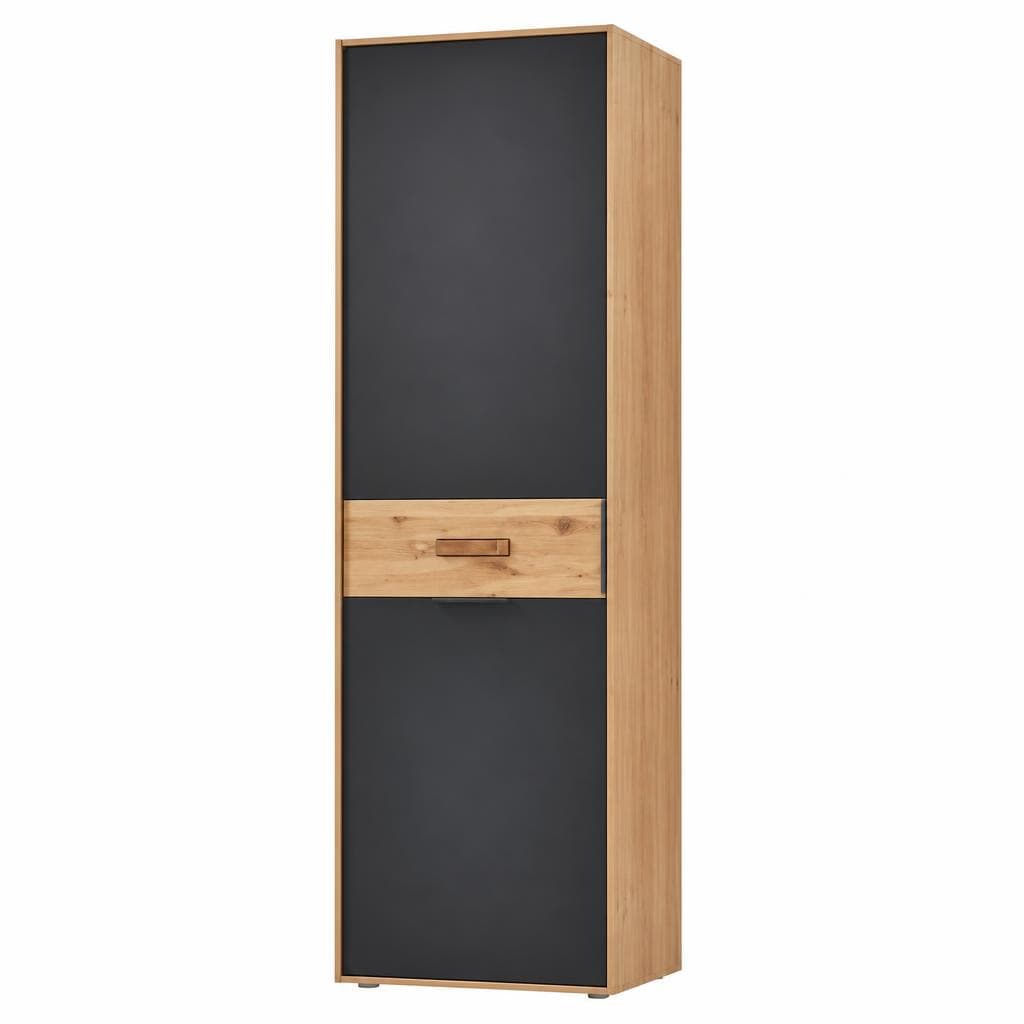 Garderobenschrank Linea Natura Eiche Bianco massiv Angebot bei XXXLutz