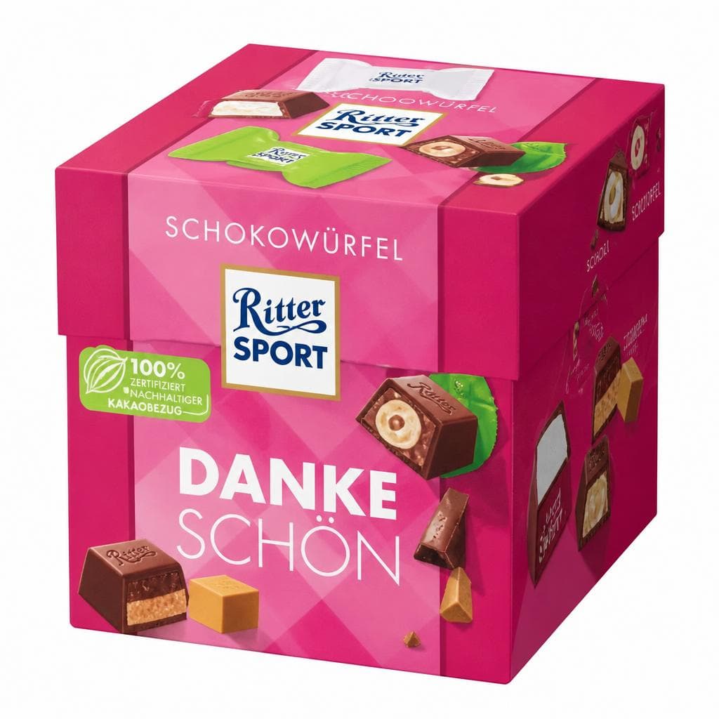 Ritter Sport Schokowürfel od. Duo, 153 g/155 g/162 g/218 g – Penny