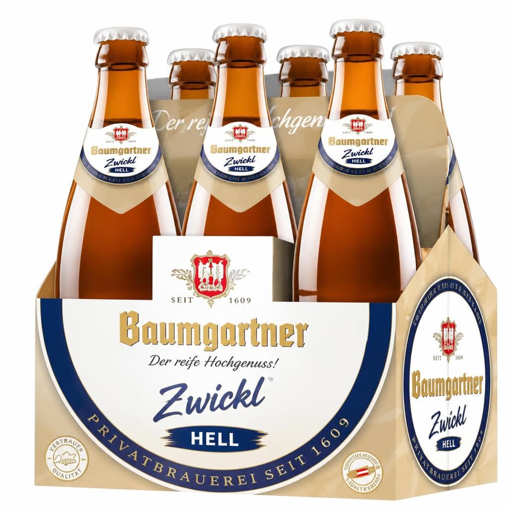 Zwickl Hell 6x0,33 l Baumgartner Angebot bei Norma