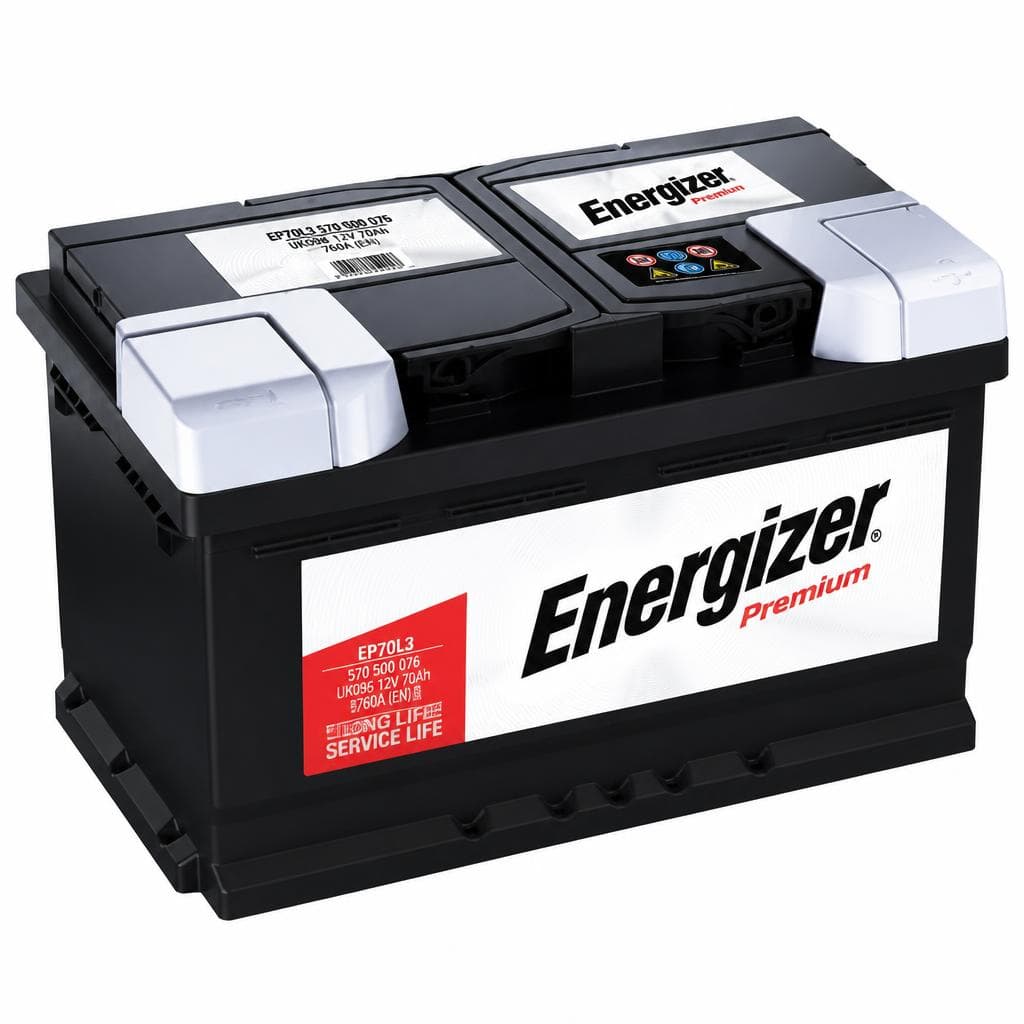 Energizer Starter-Batterie, 80Ah – Norma