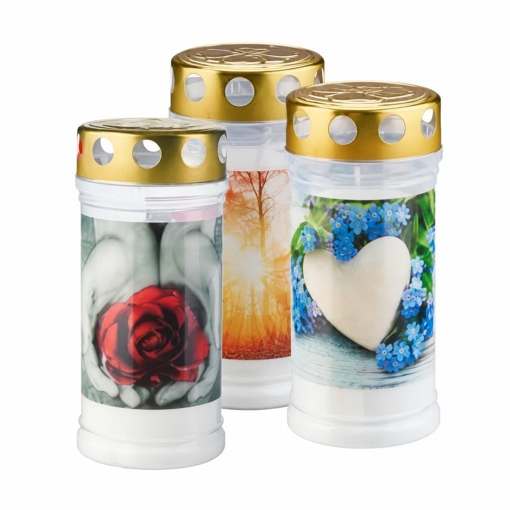 SIMPEX Motivlichter 3 Tage mit Deckel – Spar