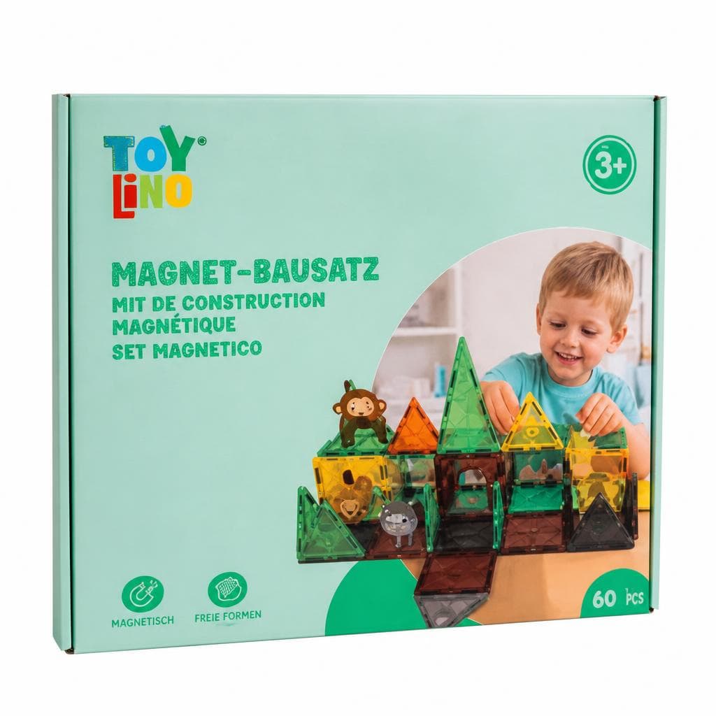 Magnetbaukasten TOYLINO – Hofer