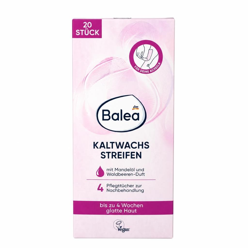 Balea Kaltwachsstreifen, 20 Stk. – Dm