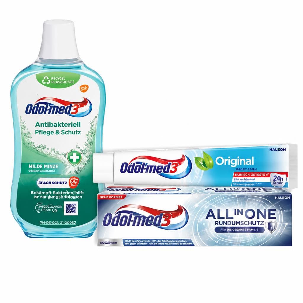 Odol-med3 Produkte – Müller