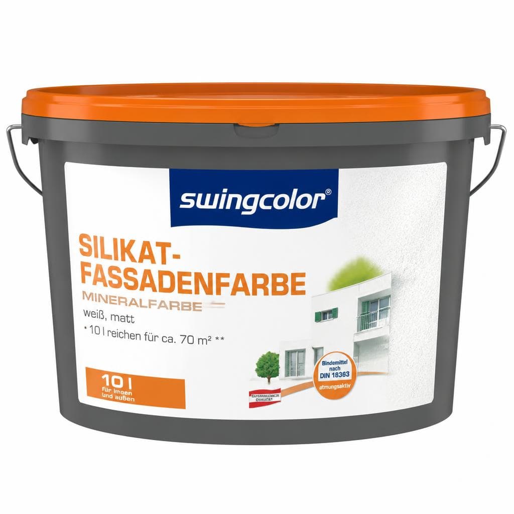 Swingcolor Silikat-Fassadenfarbe, 10 l – Bauhaus