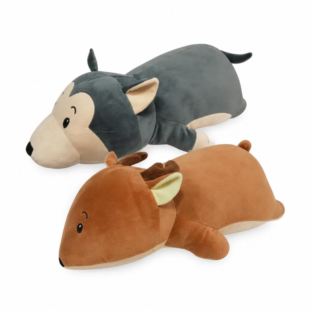Liegendes Plüschtier, 66 cm – Maximarkt