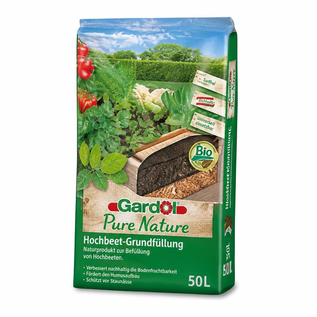 GARDOL Pure Nature Hochbeet-Grundfüllung, 40 Liter – Bauhaus