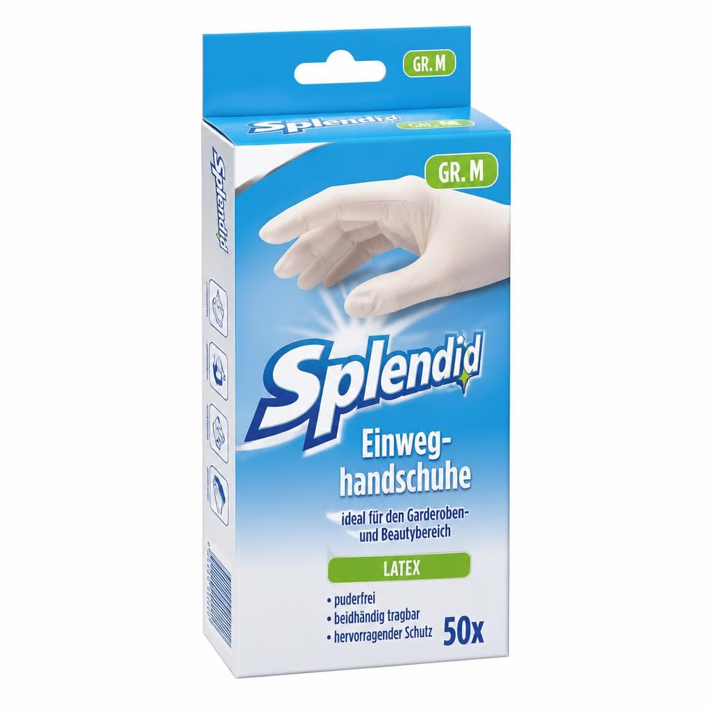 Splendid Einweghandschuhe, 50 Stück – Interspar