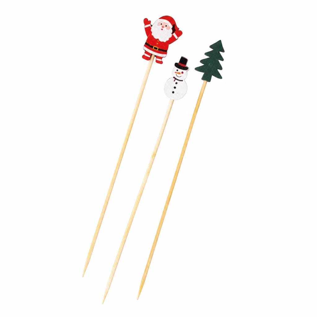 Weihnachtliche Holzpicker, 20-teilig, 13 cm Dr. Oetker – Müller