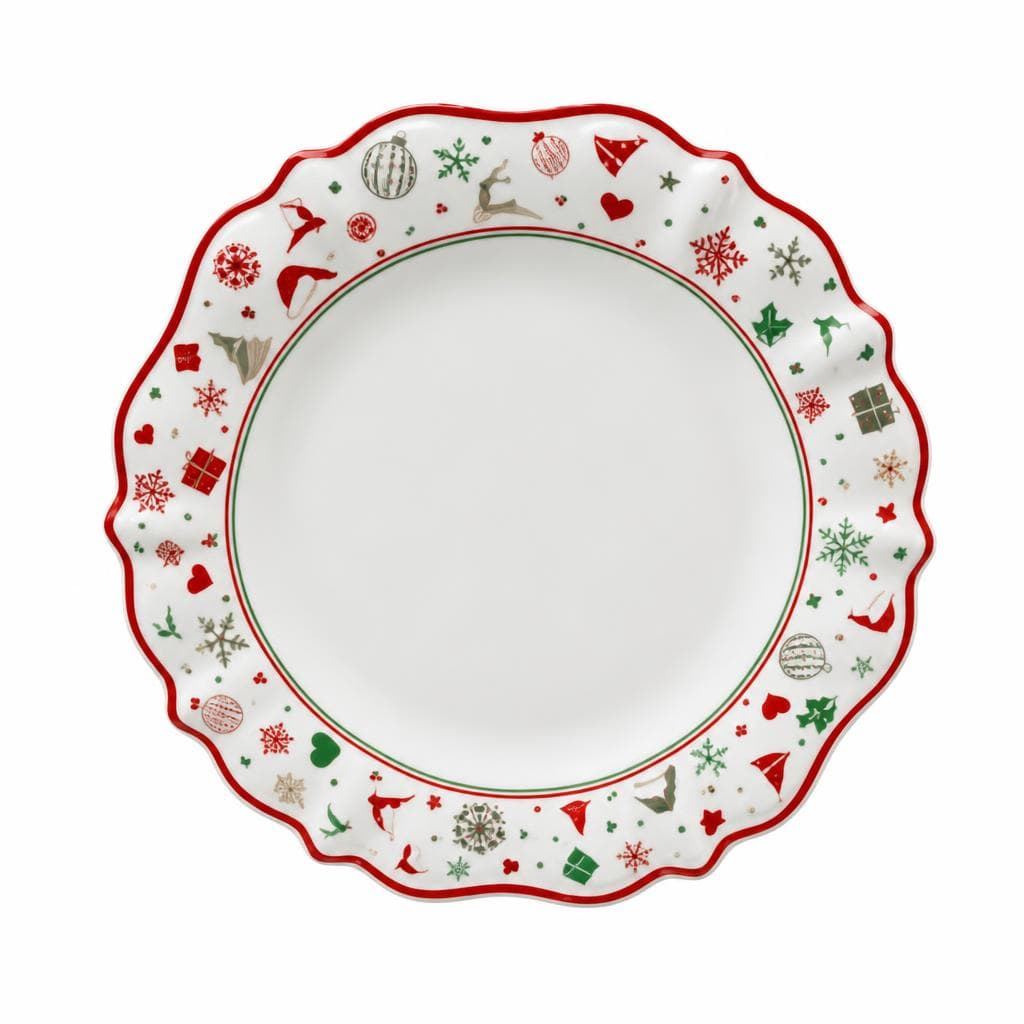 Gebäckteller, Wellenform Ø 25 cm – Müller