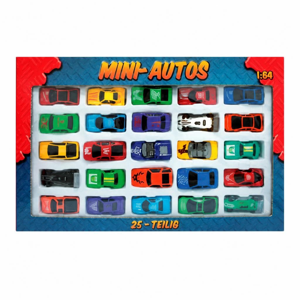 Mini-Autos, 25-teilig – Maximarkt