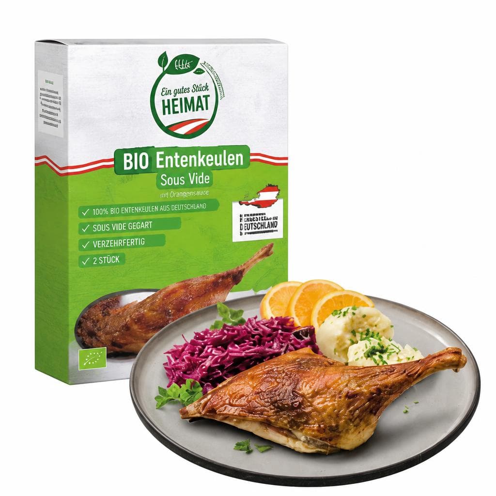 Ein gutes Stück Heimat Bio Entenkeulen, 400 g – Lidl