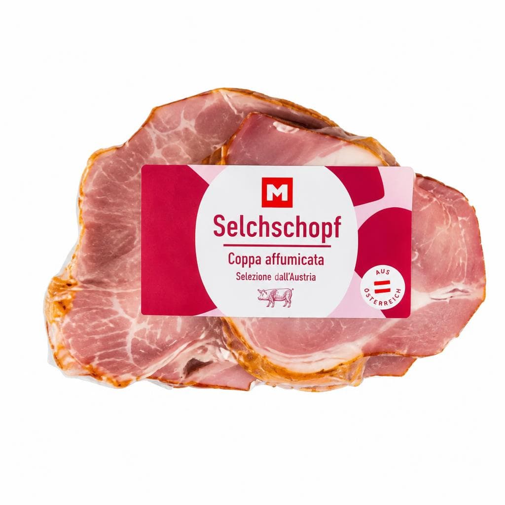 Selchschof, in Scheiben, per kg M – MPREIS