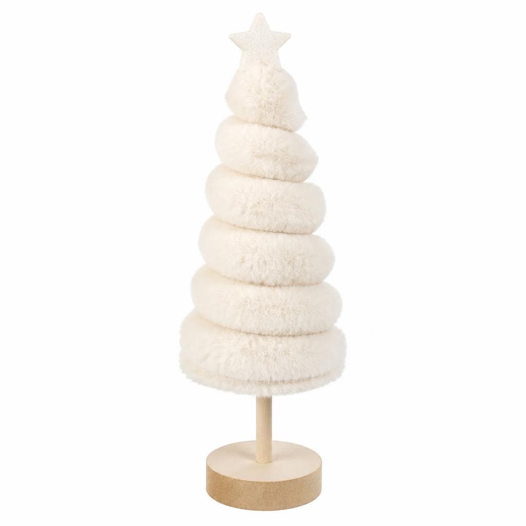 Flauschiger Dekobaum „Elunara“, 21 cm – Interspar