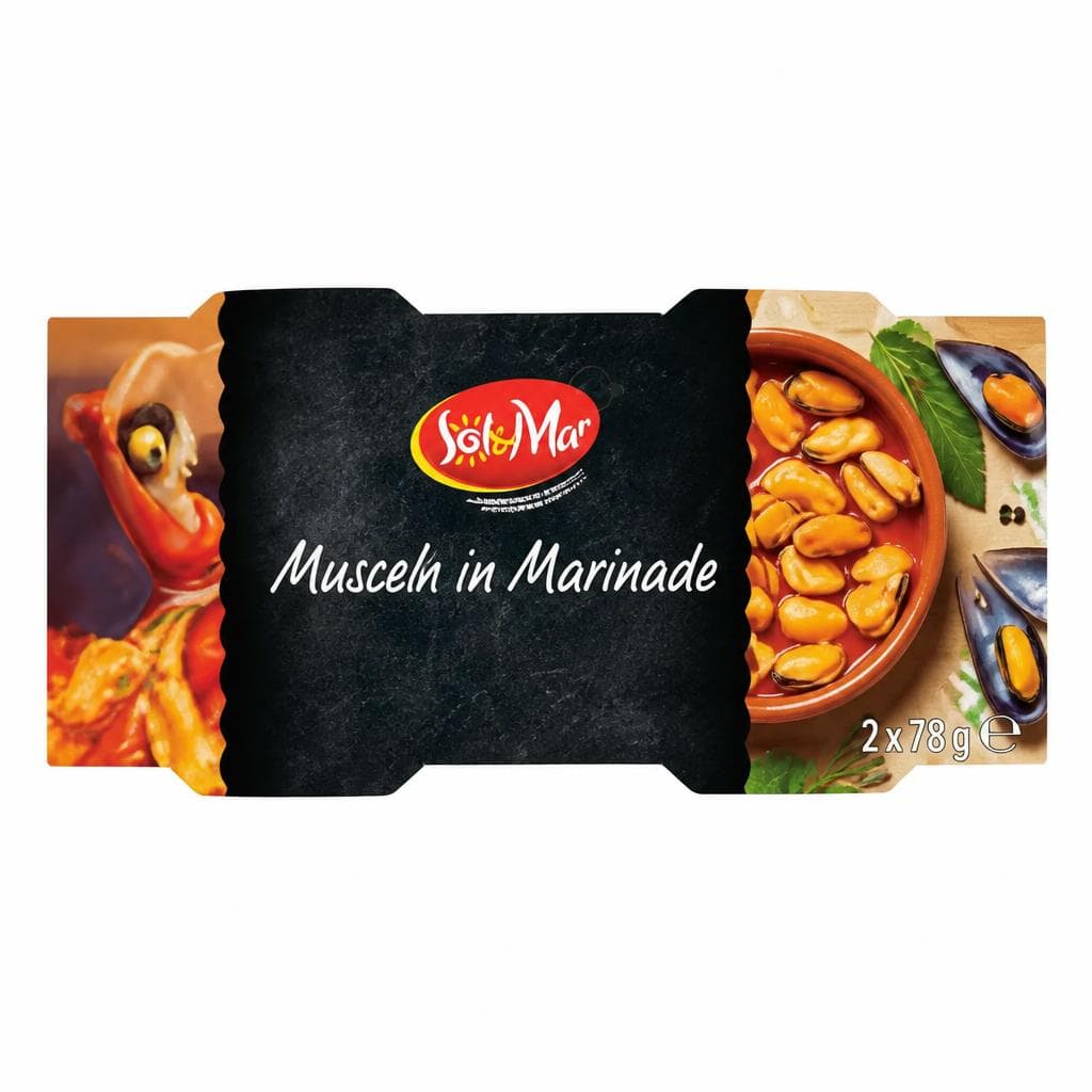 SOL&MAR Muscheln in Escabeche-Sauce, 3x 78 g – Lidl